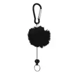 Aluminum Alloy Pom Pom Ball Beadable Keychain Bar
