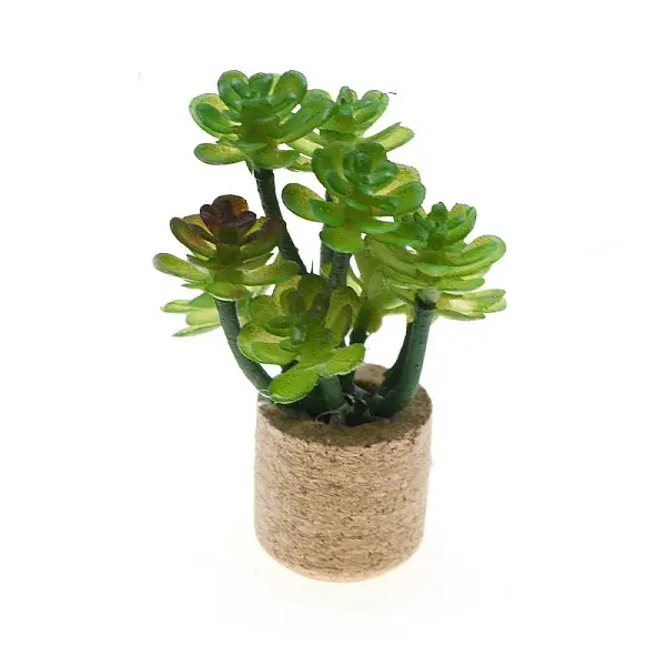 Plastic Potted Plant Mini Model