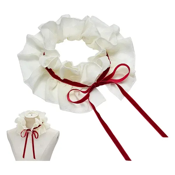 Chiffon Women's Fake Collar