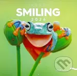NOTIQUE nástěnný poznámkový kalendář Keep smiling (Úsměv, prosím) 2026