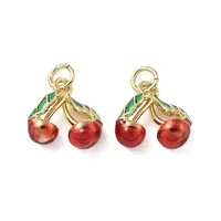 Brass Enamel Pendants