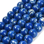 Assembled Synthetic Stone and Trochus Shell Beads Strands