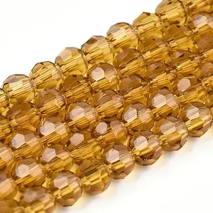 Transparent Glass Bead Strands