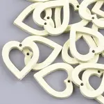 Painted Poplar Wood Pendants