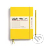 Leuchtturm1917 Zápisník Lemon Medium A5 tečkovaný