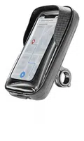 Univerzální držák mobilního telefonu Cellularline Rider Shield na řídítka pro motorku i kolo do vel. 6,7"