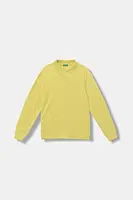 Dětské bavlněné tričko s dlouhým rukávem United Colors of Benetton