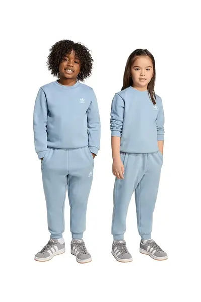 Dětská tepláková souprava adidas Originals modrá barva, JY4881