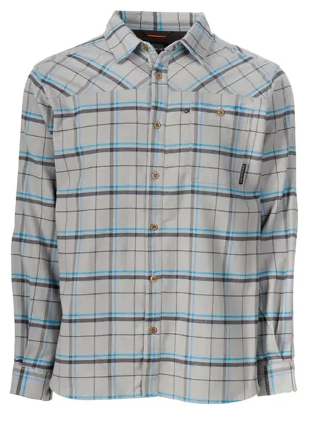 Grundéns košile steelhead flannel metal plaid - xl