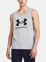 Under Armour Tílko UA SPORTSTYLE LOGO TANK-GRY - Pánské