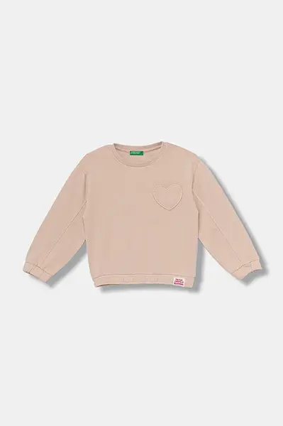 Dětská bavlněná mikina United Colors of Benetton