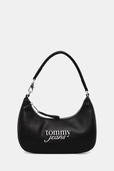 Kabelka Tommy Jeans černá barva, AW0AW17895