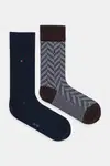 Ponožky Tommy Hilfiger 2-pack hnědá barva, 701236309