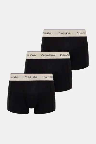 Boxerky Calvin Klein Underwear 3-pack černá barva, LV00NB4446