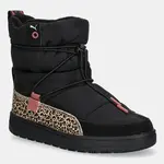 Sněhule Puma Snowbae Wns Animal Flair černá barva, 402654