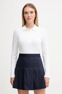 Tričko s dlouhým rukávem Lacoste dámské, černá barva, PF5464