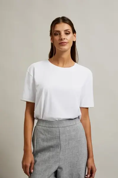 Marisse Women's Blouse Z-Ts-4536 White