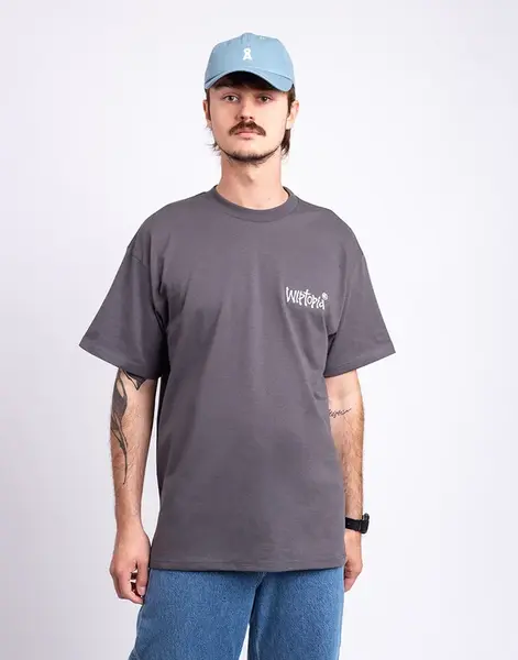 Tričko Carhartt WIP S/S Wiptopia Script T-Shirt Porphyry/Wax