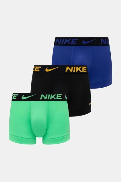 Boxerky Nike 3-pack pánské, černá barva, 0000KE1224
