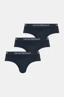 Spodní prádlo Emporio Armani Underwear 3-pack tmavomodrá barva, EM000258 AF14132