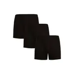 Nedeto 3PACK pánské trenky černé (3NDTT001) XXL