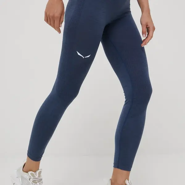 Funkční legíny Salewa Zebru Responsive tmavomodrá barva