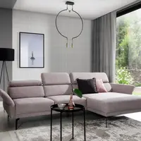 Sedací souprava Holmby Provedení: Pravá varianta, Nožičky: Chrom, látka: Urban 13