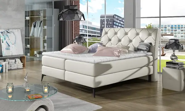 Boxspring Laos Rozměr: 140 x 200 cm, látka: Soft 33