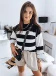 Dámský svetr AMELIA černo-bílý Dstreet