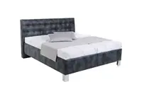 Postel Laura Rozměr: 160 x 200 cm, Matrace: Miami - tvrdost 3, varianta nožiček: Dřevěné nožičky