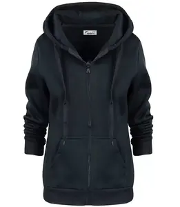 Pri Unzipped kangaroo sweatshirt with hood SELENA