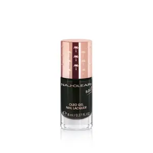 Naj-Oleari Oleo gel Nail Lacquer lak na nehty s gelovým efektem - 26 black 8 ml