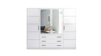 Šatní skříň Bali D 240 cm Barva korpusu: Dub - sonoma