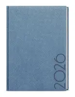Týdenní diář 2026 Prokop Tora B6 modrošedá