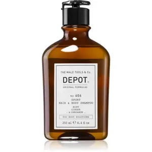 DEPOT 600 BODY SOLUTIONS NO. 606 SPORT HAIR & BODY šampon na vlasy a tělo 250 ml
