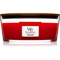 Woodwick Pomegranate vonná svíčka s dřevěným knotem (hearthwick) 453.6 g