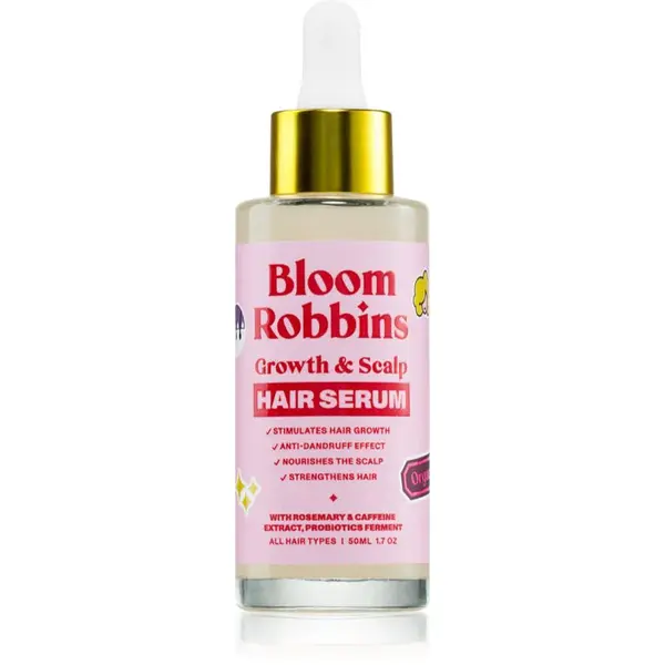 Bloom Robbins Growth & Scalp HAIR SERUM sérum pro všechny typy vlasů 50 ml