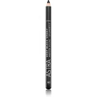 Astra Make-up Deep Black Smoky kajalová tužka na oči pro kouřové líčení odstín Black 1,1 g
