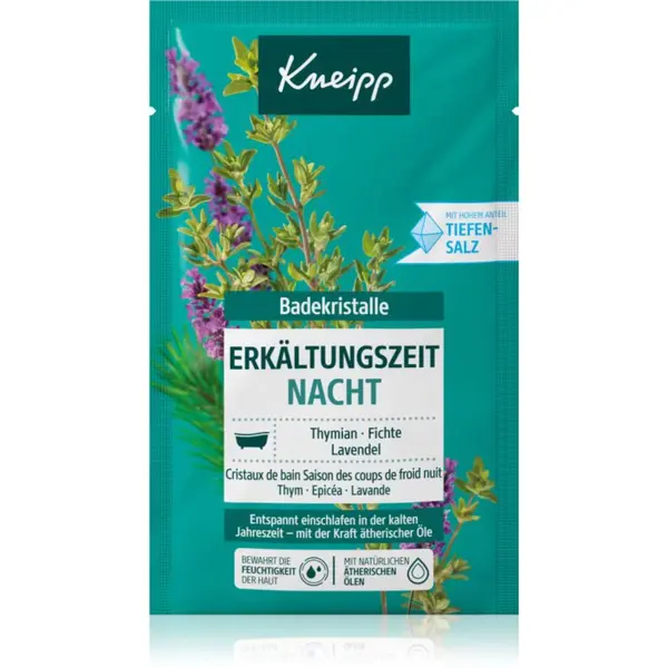 Kneipp Erkältungzeit Night sůl do koupele 60 g