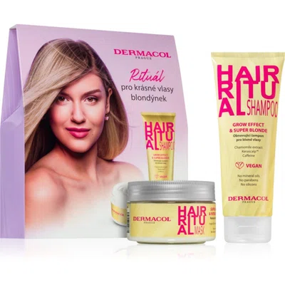 Dermacol Hair Boost dárková sada pro blond vlasy