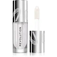 Makeup Revolution Metallic Muse Shimmer Bomb třpytivý lesk na rty odstín Frosted Muse 4.5 ml