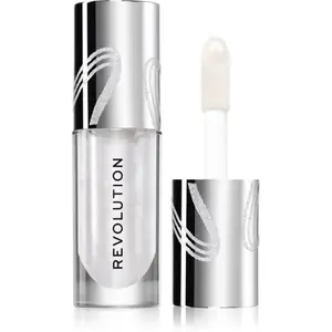 Revolution Metallic Muse Shimmer Bomb třpytivý lesk na rty odstín Frosted Muse 4.5 ml