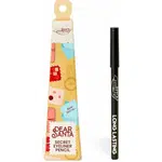 puroBIO Cosmetics Dear Santa Eyeliner Pencil tužka na oči v dárkovém balení odstín 01L 1.1 g