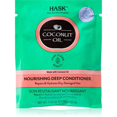 HASK Monoi Coconut Oil revitalizační kondicionér pro lesk a hebkost vlasů 50 ml
