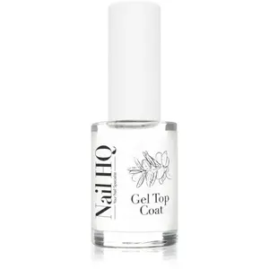 Nail HQ Gel Top Coat vrchní lak na nehty bez použití UV/LED lampy 10 ml