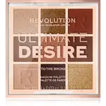 Revolution Ultimate Desire paletka očních stínů odstín Into The Bronze 8.1 g
