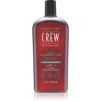American Crew 3 in 1 Chamimile + Pine 3 v 1 šampon, kondicionér a sprchový gel pro muže 1000 ml
