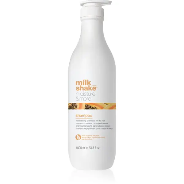 milk_shake® Moisture & More Shampoo hydratační šampon pro suché vlasy 1000 ml