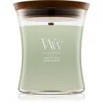 Woodwick Ethereal Haze vonná svíčka s dřevěným knotem 275 g