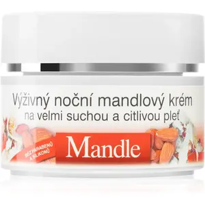 Bione Cosmetics Almonds výživný noční krém pro velmi suchou a citlivou pleť 51 ml